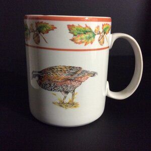 OAKWOODS by Interiors Coffee Mug Cup Fall Autumn 10 Oz